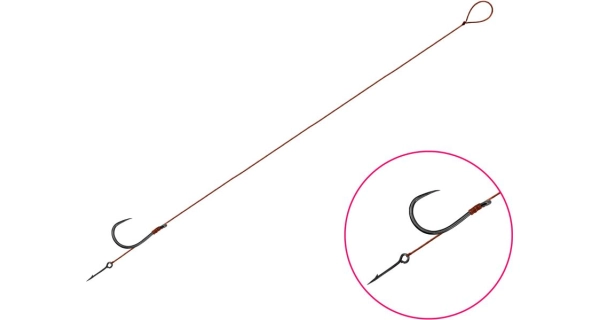 DELPHIN - Náväzec bez protihrotu Proxi Sting veľ. 6 8 cm 7 mm 6 ks