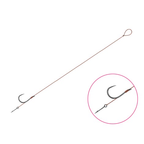 DELPHIN - Náväzec bez protihrotu Proxi Sting veľ. 8 8 cm 7 mm 6 ks
