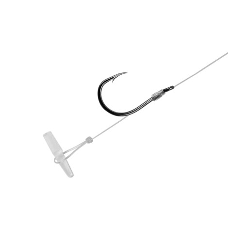DELPHIN - Náväzec FLR Quickstop Barb 6 ks 8 cm 0,25 mm #6