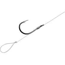 DELPHIN - Náväzec s protihrotom FLR Loop veľ. 8 8 cm 6 ks