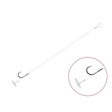 DELPHIN - Náväzec s protihrotom FLR Quickstop veľ. 10 8 cm 0,22 mm 6 ks