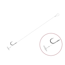 DELPHIN - Náväzec s protihrotom FLR Quickstop veľ. 10 8 cm 0,22 mm 6 ks