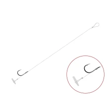 DELPHIN - Náväzec s protihrotom FLR Quickstop veľ. 6 12 cm 0,22 mm 6 ks