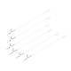 DELPHIN - Náväzec s protihrotom FLR Sting veľ. 10 12 cm 5 mm 0,22 mm 6 ks