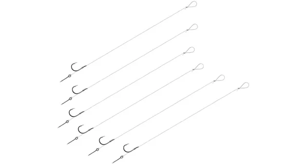 DELPHIN - Náväzec s protihrotom FLR Sting veľ. 8 8 cm 6 ks