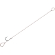 DELPHIN - Náväzec s protihrotom Proxi Loop veľ. 6 12 cm 6 ks