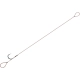 DELPHIN - Náväzec s protihrotom Proxi Loop veľ. 8 8 cm 6 ks