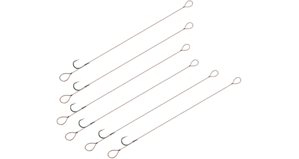 DELPHIN - Náväzec s protihrotom Proxi Loop veľ. 8 8 cm 6 ks