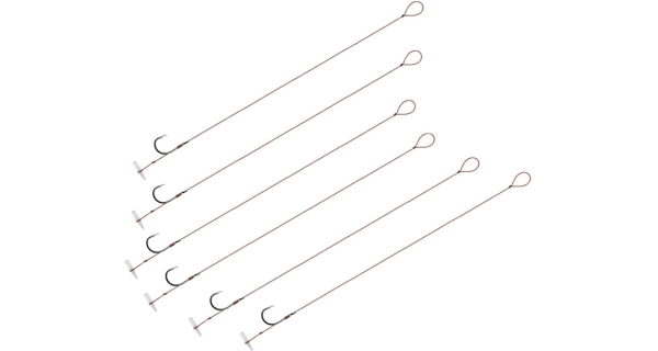 DELPHIN - Náväzec s protihrotom Proxi Quickstop veľ. 8 8 cm 6 ks