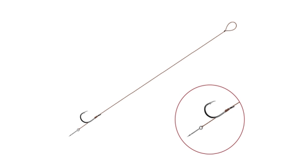 DELPHIN - Náväzec s protihrotom Proxi Sting veľ. 12 8 cm 5 mm 6 ks