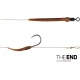 DELPHIN - Náväzec The End Boilie Rig 20 cm 25 lb veľ. 4 2 ks