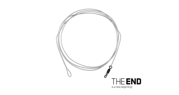 DELPHIN - Náväzec The End FLRcarbon Leader 30 lb 80 cm