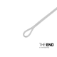 DELPHIN - Náväzec The End FLRcarbon Leader 30 lb 80 cm
