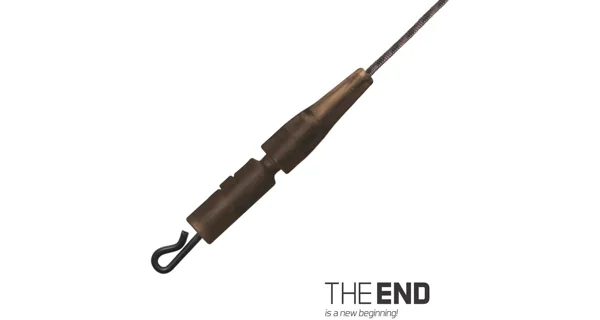 DELPHIN - Náväzec The End Leadcore Pin Clip 1 m 45 lb 3 ks