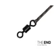 DELPHIN - Náväzec The End Leadcore + Swivel 1 m 45 lb 3 ks