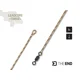 DELPHIN - Náväzec TheEND Leadcore + Swivel 1 m 3 ks
