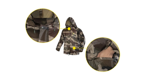 DELPHIN - Nepremokavý dvojdielny oblek Proof veľ. 3XL