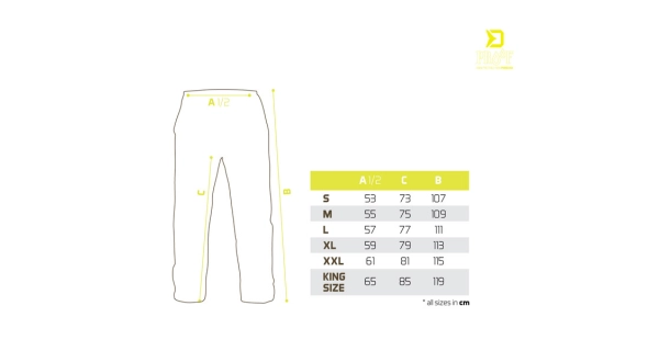 DELPHIN - Nepremokavý dvojdielny oblek Proof veľ. 3XL