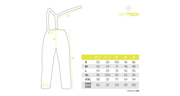 DELPHIN - Nohavice WinTREK veľ. S
