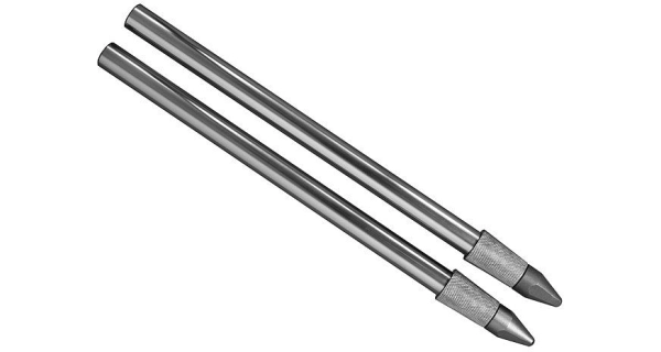 DELPHIN - Nohy pre RPX4 Silver stredný 2 ks
