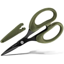 DELPHIN - Nožnice s vrúbkami BladeX Long Titan 12 cm
