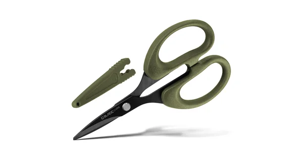 DELPHIN - Nožnice s vrúbkami BladeX Long Titan 12 cm