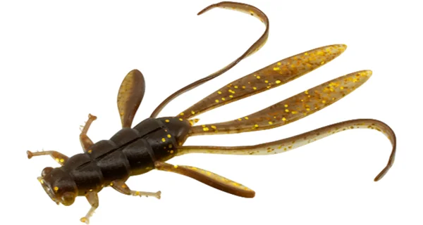 DELPHIN - Nymfa Manya UVs MudGold 10,5 cm 5 ks