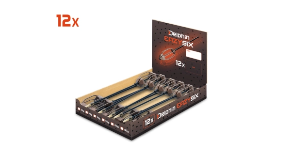 DELPHIN - Olovené krmítko s trubičkou EazySIX 40 g