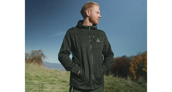 DELPHIN - Outdoorová mikina s kapucňou Ixtera Camotic veľ. 2XL