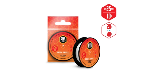 DELPHIN - Pančucha náhradná PVA n'tastic 10 m 25 mm