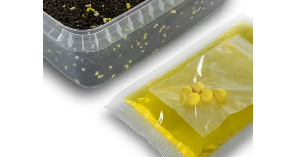 DELPHIN - Pelety Pellet box Reaxe Ready&Go 400 g Kukurica-Ananás