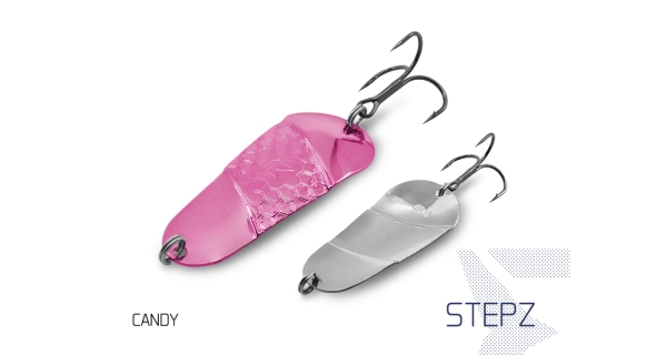 DELPHIN - Plandavka Stepz StripScale 10 g veľ. 2 Candy