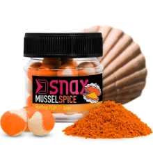 DELPHIN - Plávajúce boilie D SNAX POP 10 mm 20 g Mušle Korenie