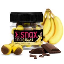 DELPHIN - Plávajúce boilies D SNAX POP 10 mm 20 g Čokoláda Banán