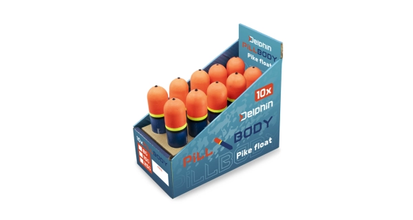 DELPHIN - Plavák na šťuky PillBODY 15 g