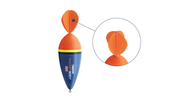 DELPHIN - Plavák na šťuky RocketBODY 35 g