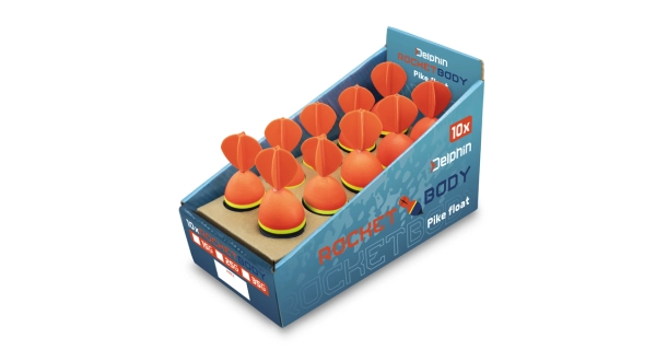 DELPHIN - Plavák na šťuky RocketBODY 35 g