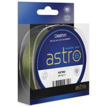 DELPHIN - Pletená šnúra Astro 8 Zelená 0,21 mm 130 m