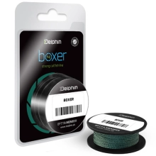 DELPHIN - Pletená šnúra Boxer 1 mm 78,2 kg 10 m Zelená