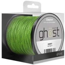 DELPHIN - Pletená šnúra Ghost 4+1 zelená 0,23 mm 30 lbs 600 m