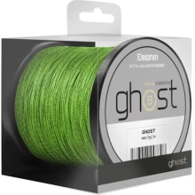 DELPHIN - Pletená šnúra Ghost 8+1 Zelená 0,23 mm 13,6 kg 3000 m