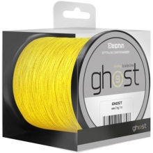 DELPHIN - Pletená šnúra Ghost 8+1 Žltá 0,16 mm 8,2 kg 600 m