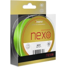 DELPHIN - Pletená šnúra Nexo 12 Fluo zelená 0,16 mm 24,2 lb 130 m