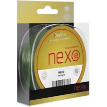 DELPHIN - Pletená šnúra Nexo 12 Zelená 0,25 mm 51,7 lb 130 m