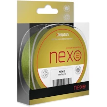 DELPHIN - Pletená šnúra Nexo 8 Zelená 0,25 mm 41,6 lb 130 m