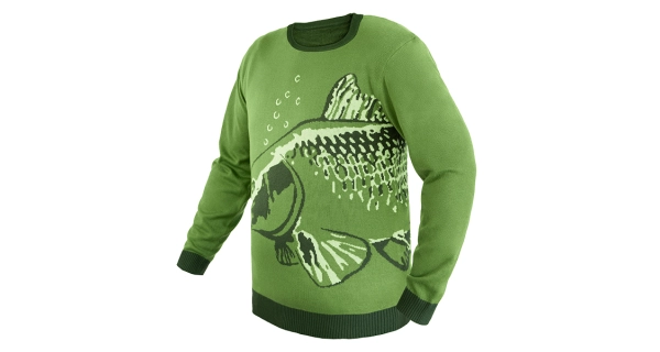 DELPHIN - Pletený sveter Carp veľ. XL