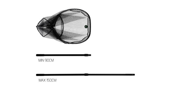 DELPHIN - Podberák Omini Quick 2 diely 215 cm
