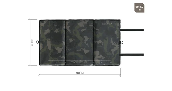 DELPHIN - Podložka pod ryby CarpMAT BANX Camo 90x50 cm