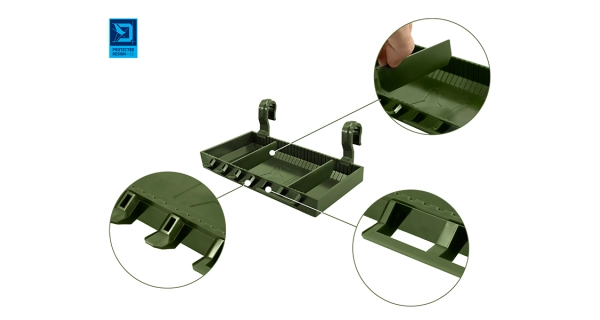 DELPHIN - Polička na Rodpod ShelfPOD Camo