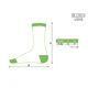 DELPHIN - Ponožky v plechovke Beerox Worm vel.41-46 2 Pack